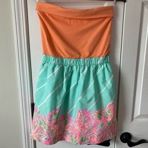 Lilly Pulitzer Strapless Dress